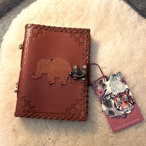 LEATHER ELEPHANT JOURNAL 📝 🐘